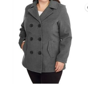 Peacoat with Removable Hood